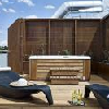 Jacuzzis hotelszoba a Barack Thermal hotelben
